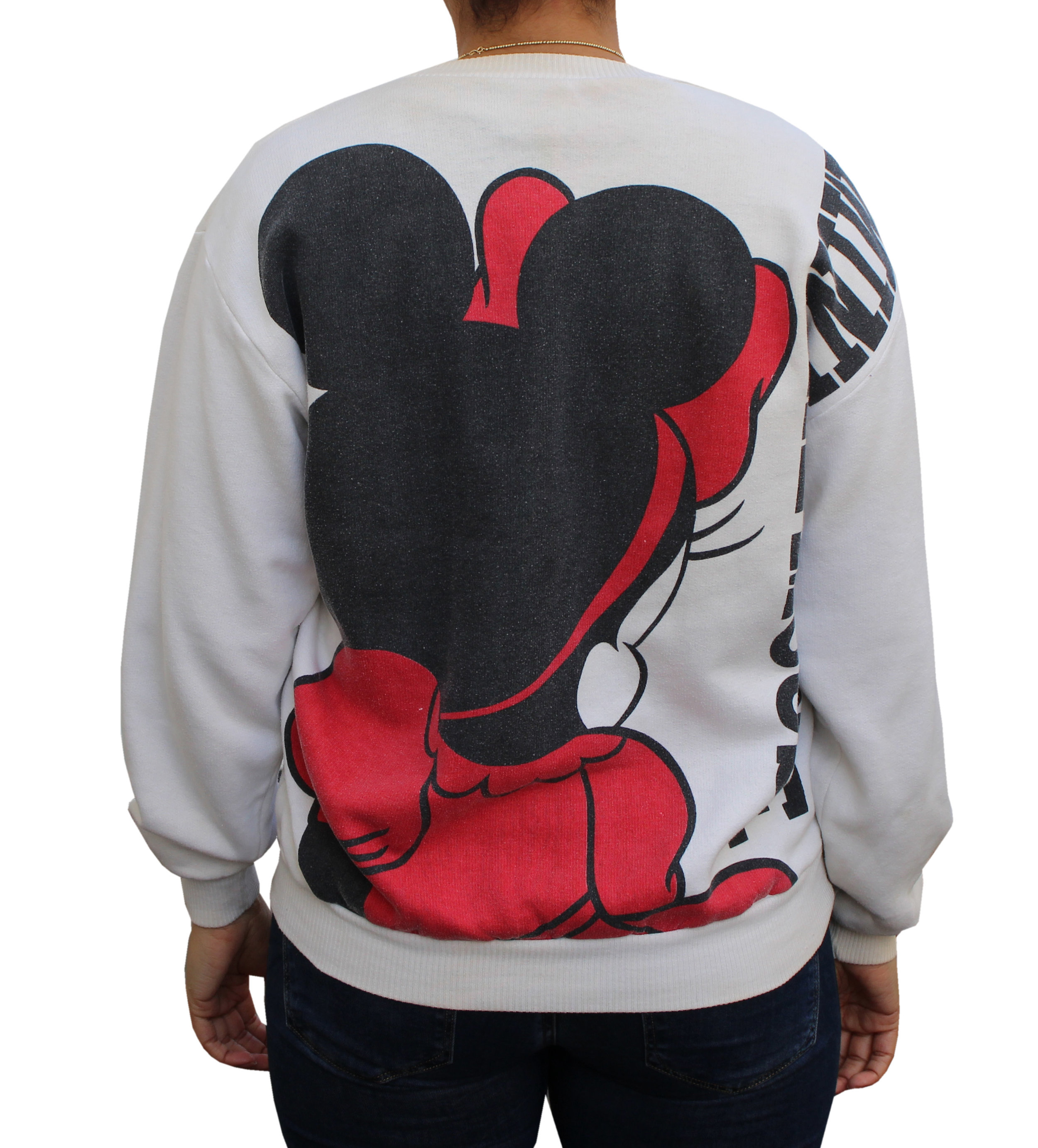 Vintage Minnie Mouse Double Sided Sweatshirt — Roots